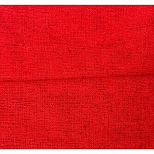 Moda 100% Cotton Rustic Weave - Christmas Red 2 YDs # 32955-26 1243